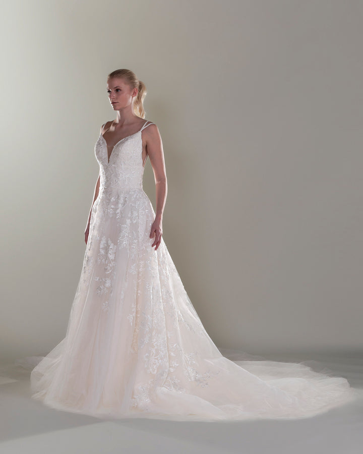 Wedding Gown A-line Moloty A109