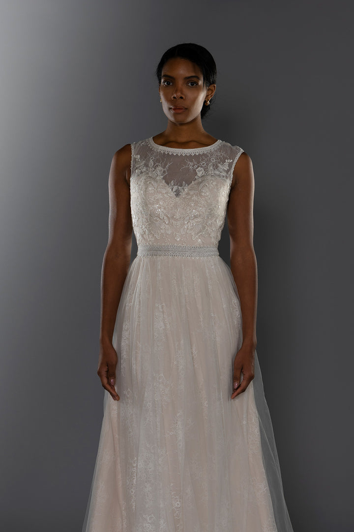 Wedding Gown A-line Moloty A125