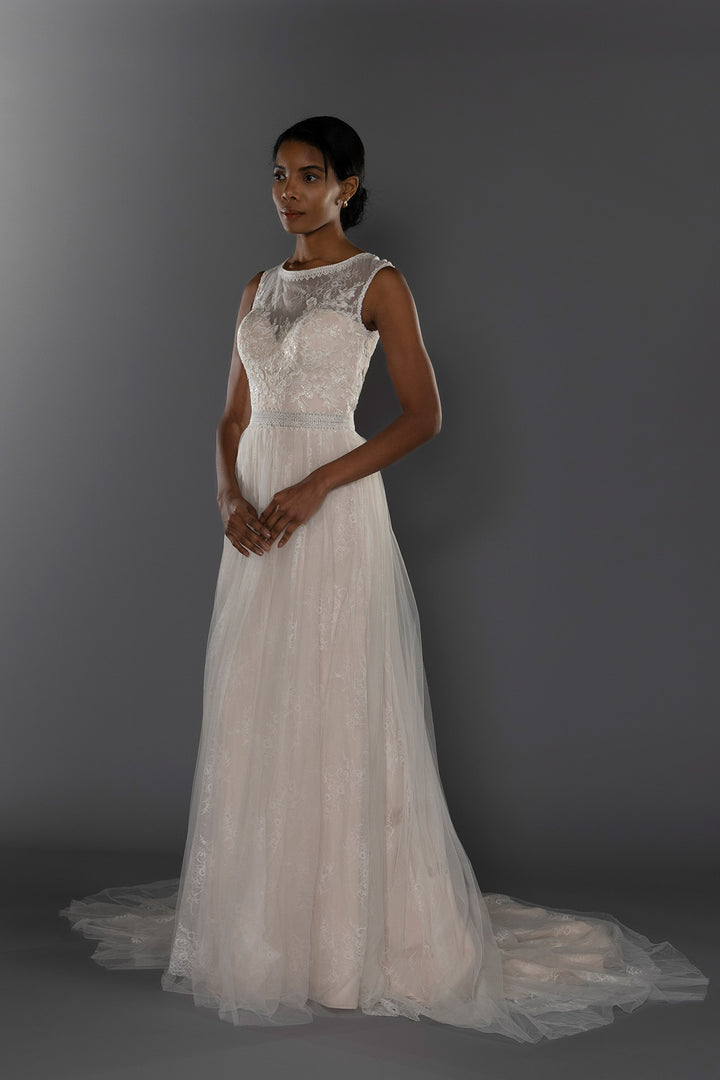 Wedding Gown A-line Moloty A125