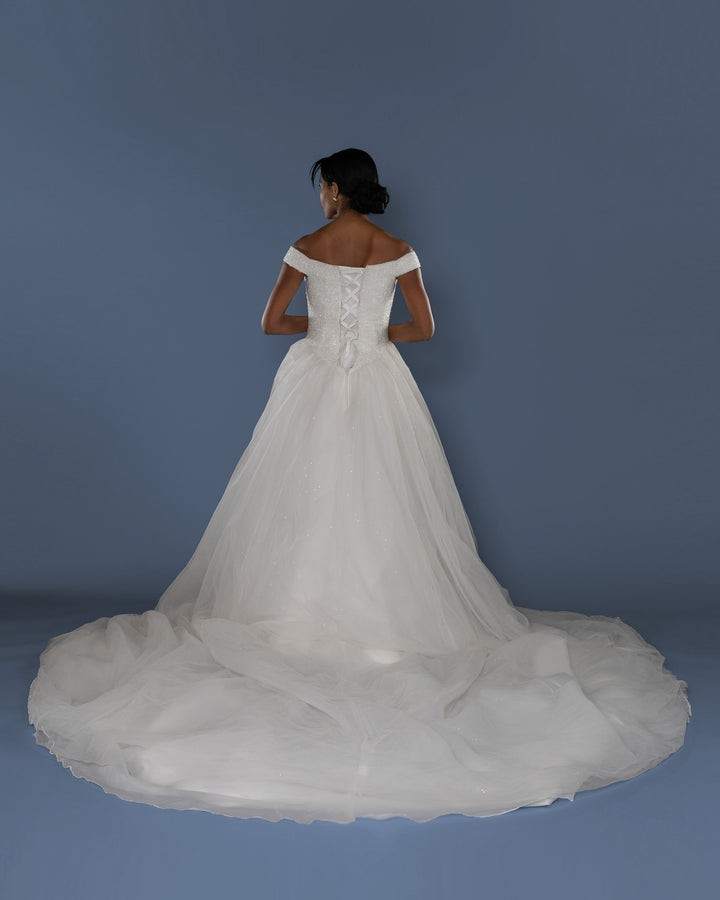 Wedding Gown A-line Moloty A129