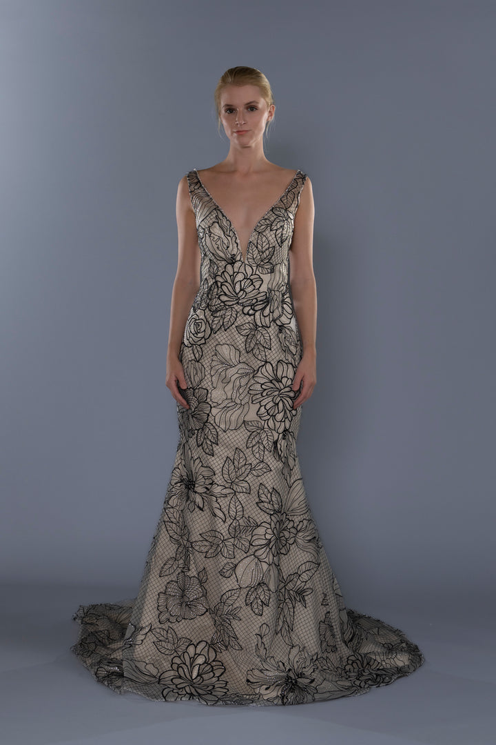 Wedding Gown A-line Moloty A139