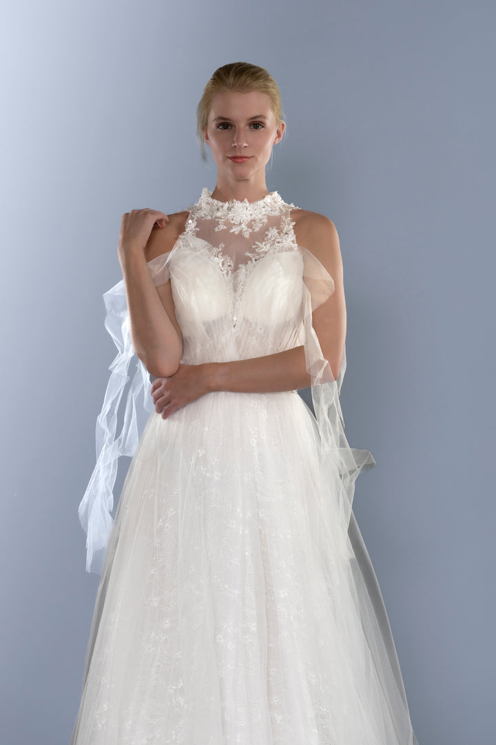 Wedding Gown A-line Moloty A149