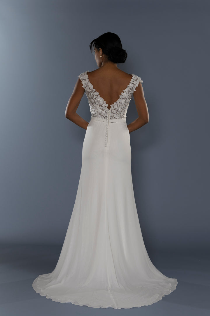 Wedding Gown A-line Moloty A133