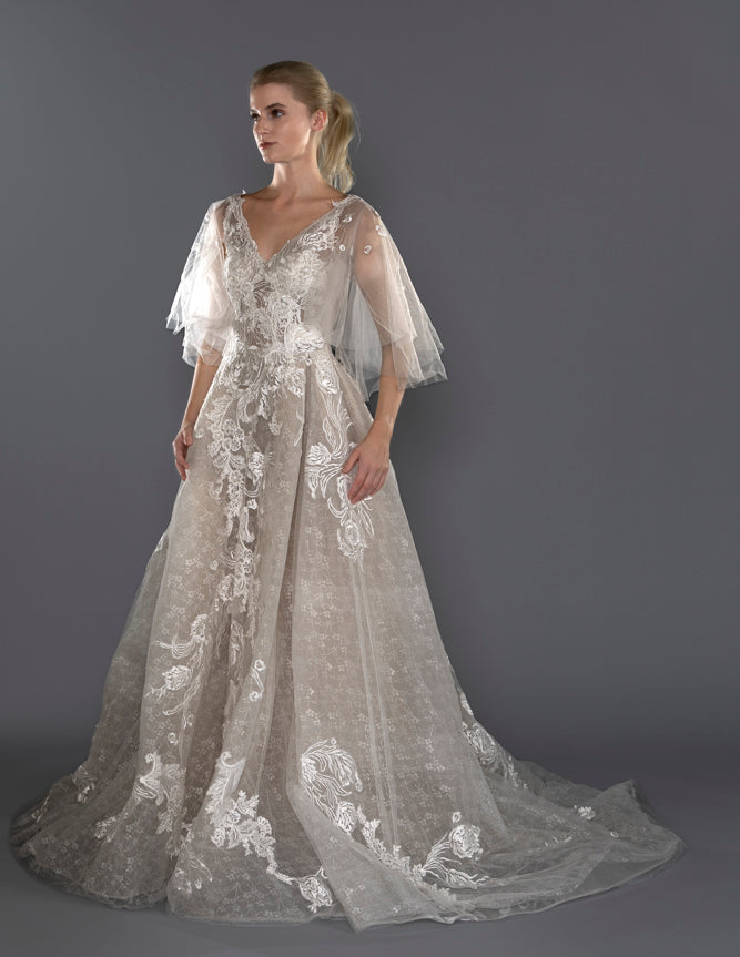 Wedding Gown A-line Ballgown Moloty A177