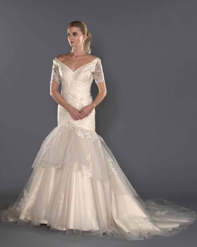 Wedding Gown Mermaid Moloty A180