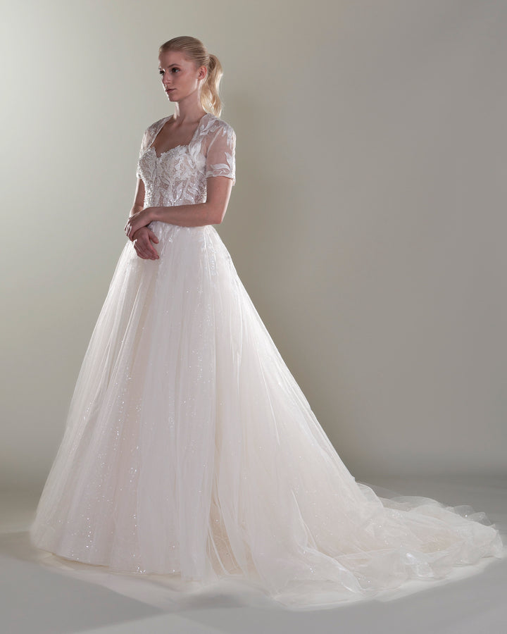 Wedding Gown A-line Ballgown Moloty A008