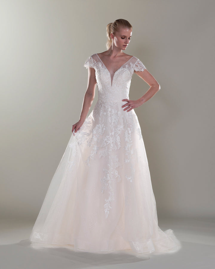 Wedding Gown A-line Moloty A016