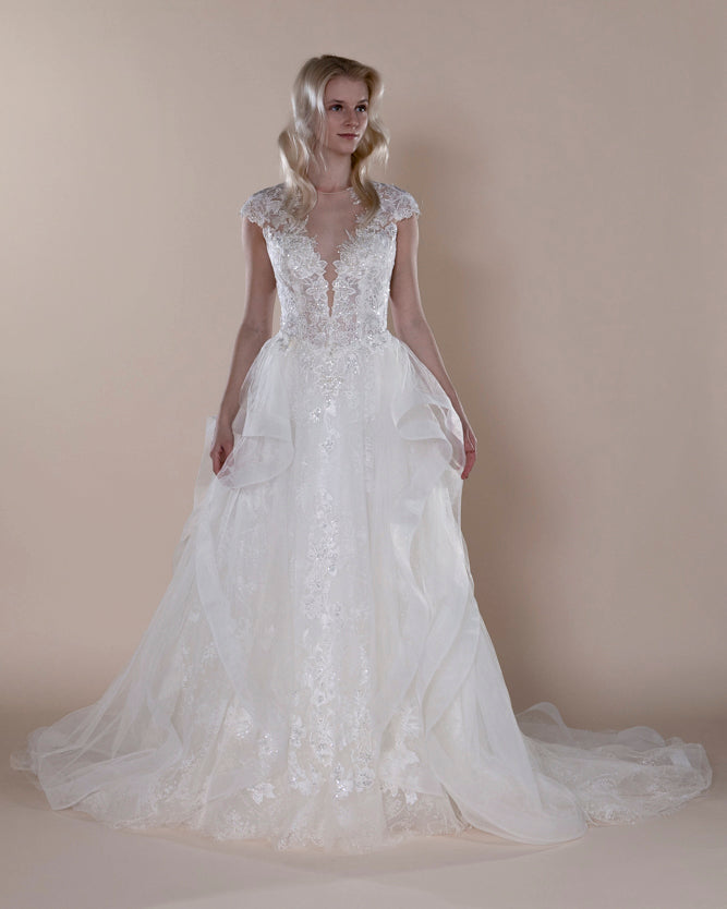 Wedding Gown A-line Ballgown Moloty A241