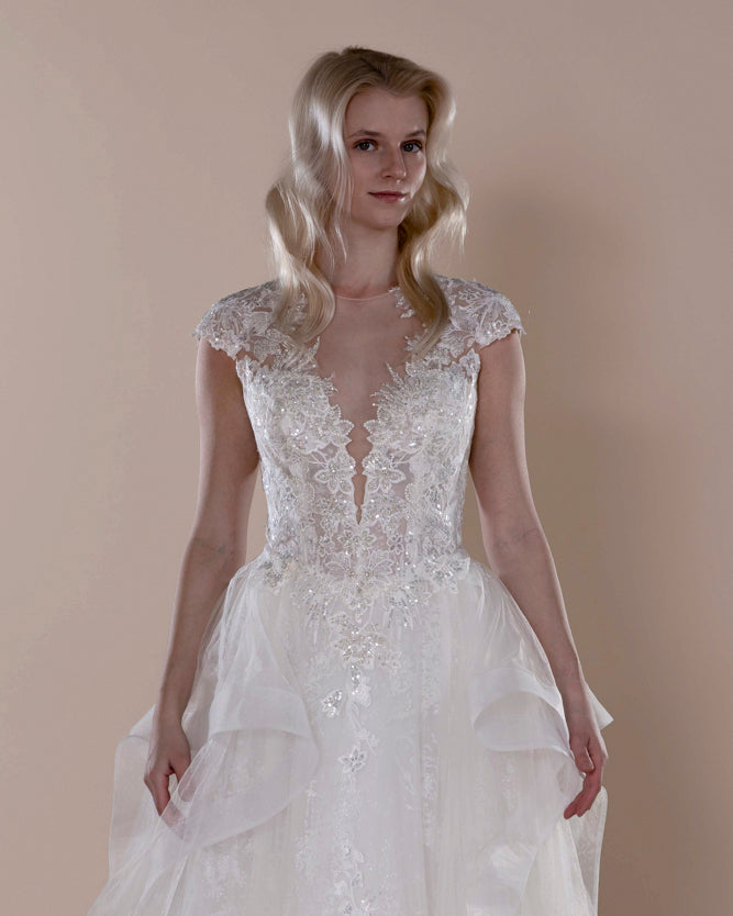 Wedding Gown A-line Ballgown Moloty A241