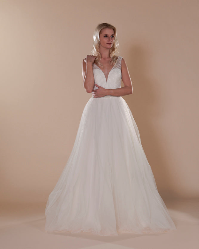 Wedding Gown A-line Moloty A204
