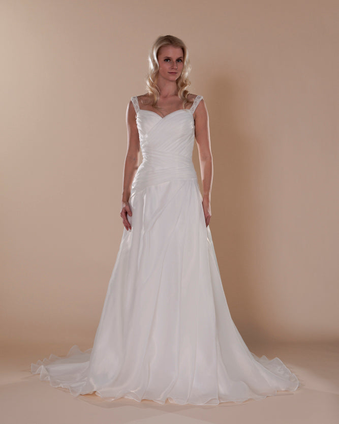 Wedding Gown A-line Moloty A214
