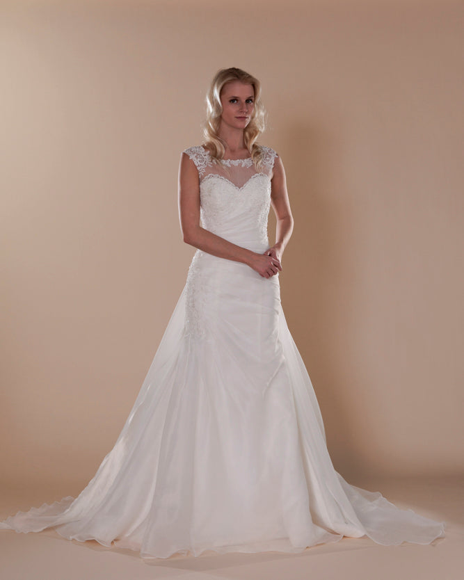 Wedding Gown A-line Moloty A215