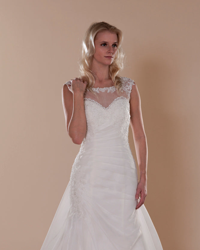 Wedding Gown A-line Moloty A215