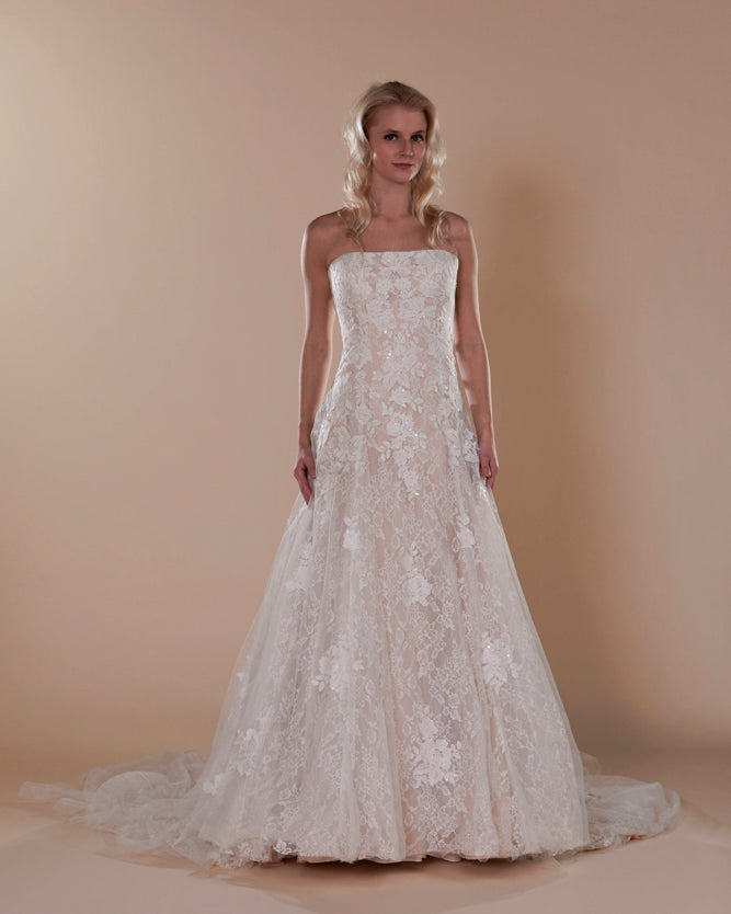 Wedding Gown A-line Moloty A217