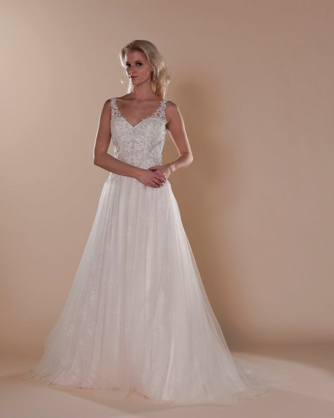 Wedding Gown A-line Moloty A222