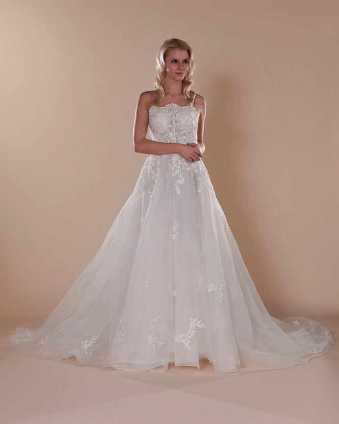 Wedding Gown A-line Moloty A223