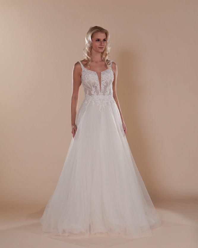 Wedding Gown A-line Moloty A194