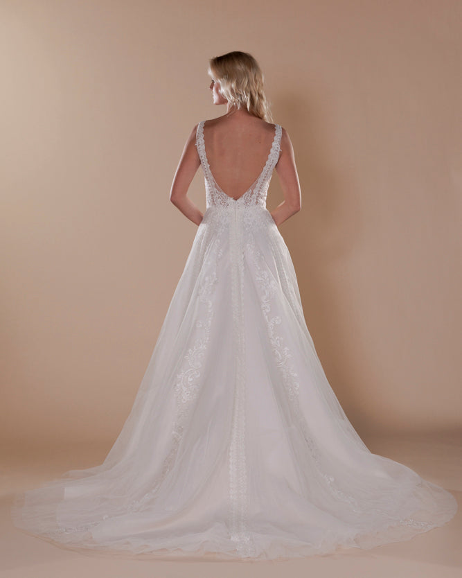 Wedding Gown A-line Moloty A198