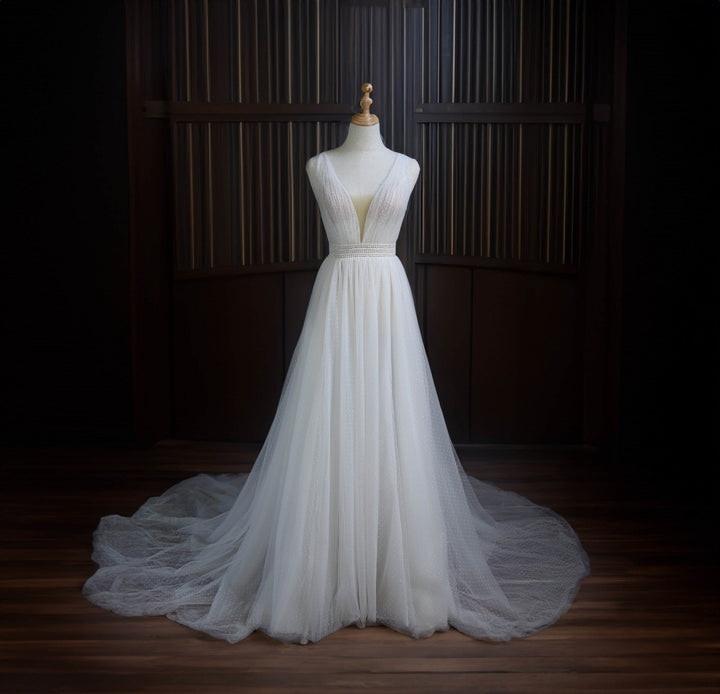 Wedding Gown A-line Moloty A015