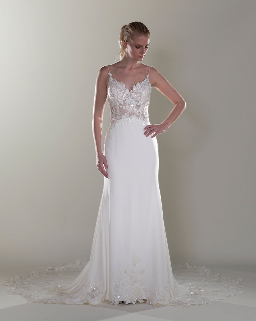 Wedding Gown Fit & Flare Serenade A3096