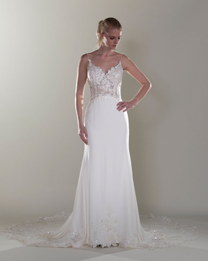 Wedding Gown Fit & Flare Serenade A3096