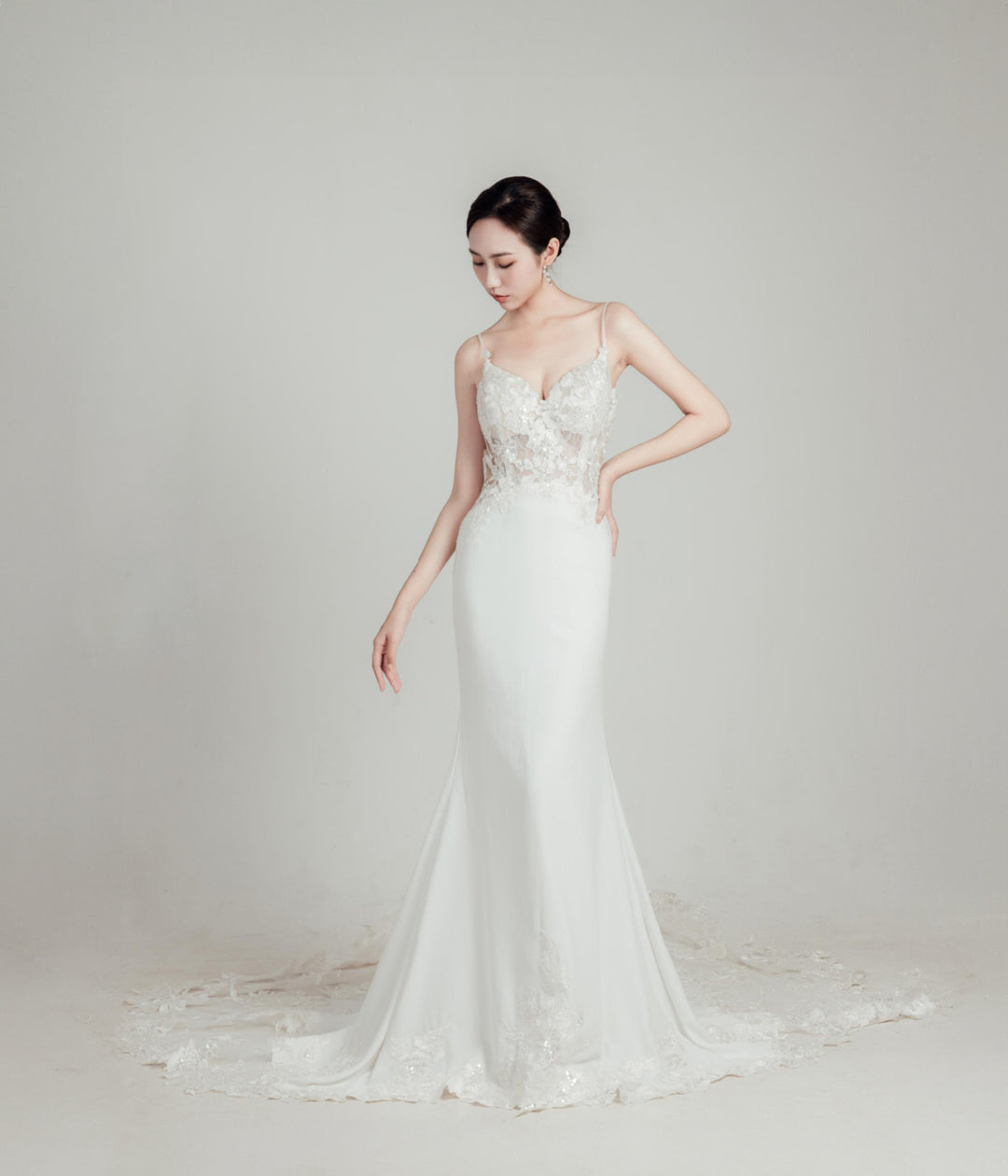 Wedding Gown Fit & Flare Serenade A3096