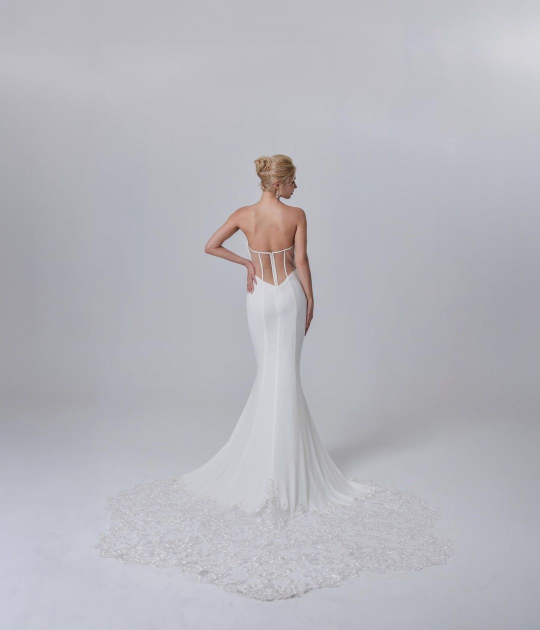 Wedding Gown Fit & Flare Serenade A3181