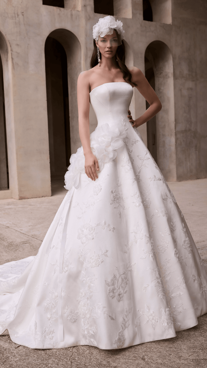 Wedding Gown A-line Ballgown MORILEE DAPHIRA 1408