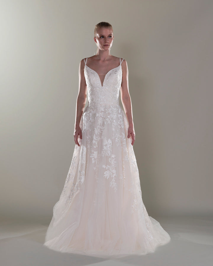 Wedding Gown A-line Moloty A109