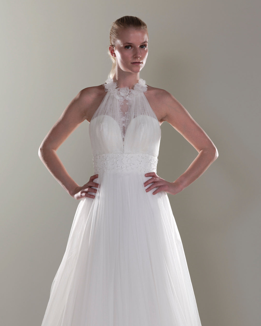 Wedding Gown A-line Moloty A110