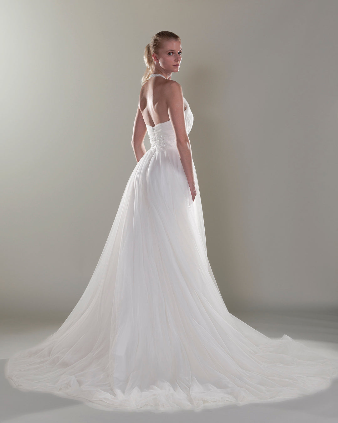 Wedding Gown A-line Moloty A110