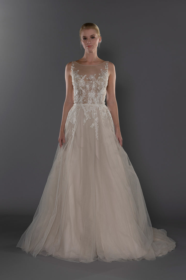 Wedding Gown A-line Moloty A124