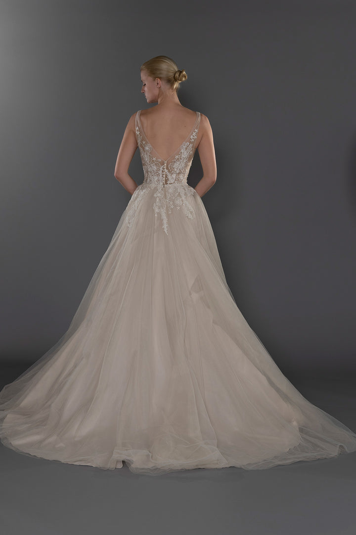 Wedding Gown A-line Moloty A124