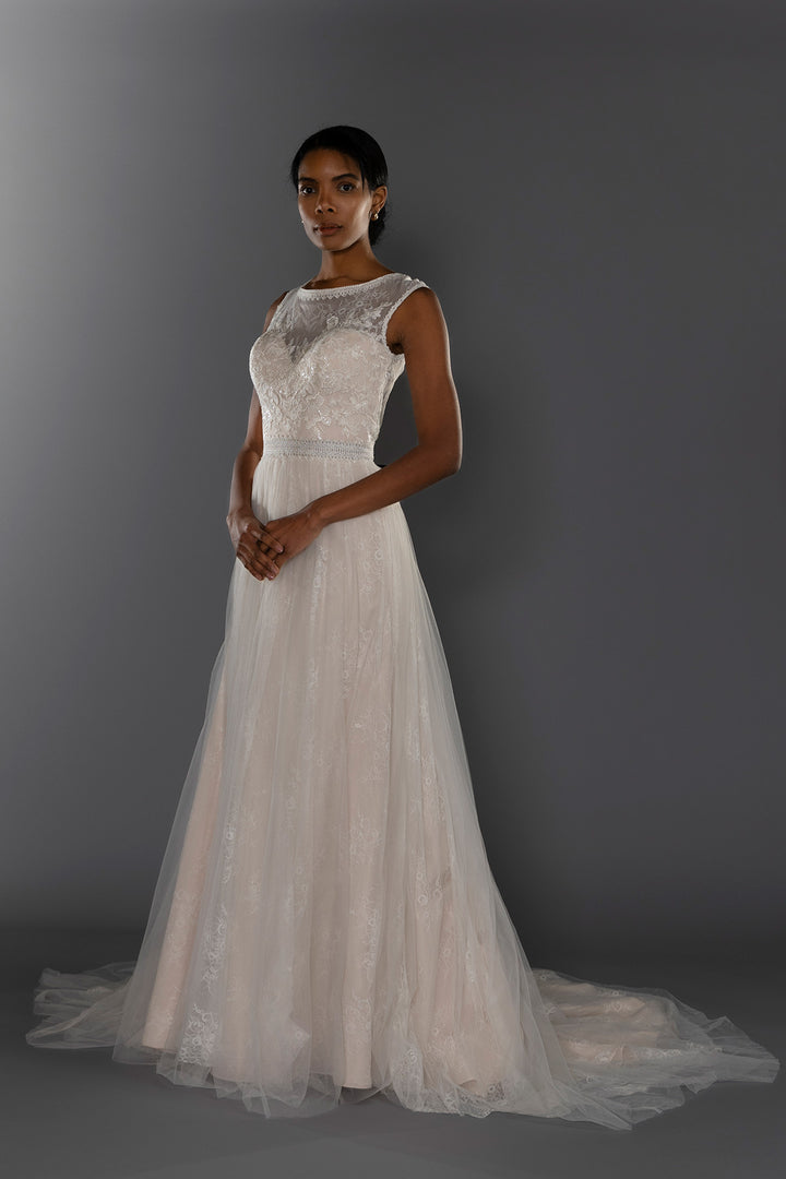 Wedding Gown A-line Moloty A125