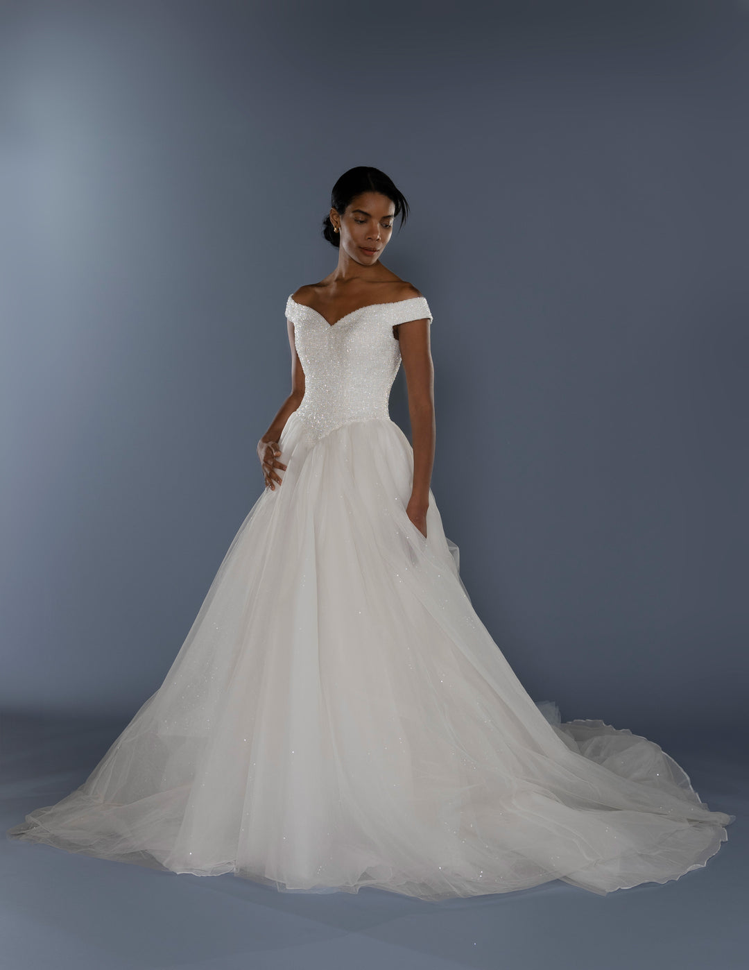 Wedding Gown A-line Moloty A129