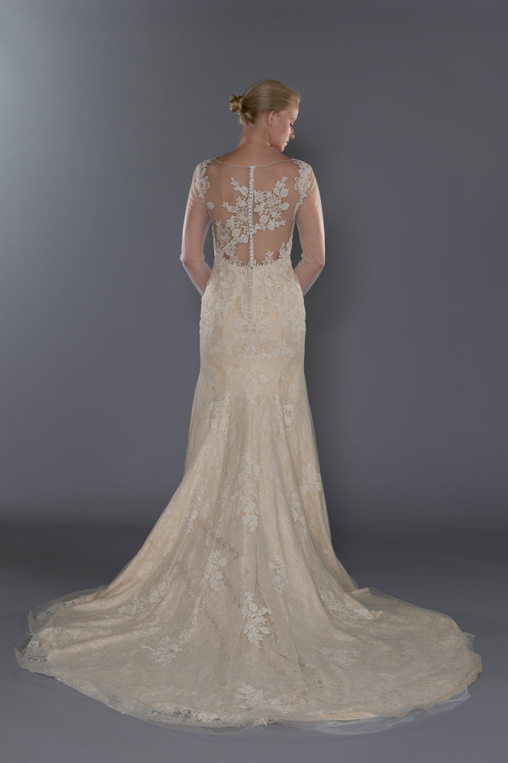 Wedding Gown A-line Moloty A132