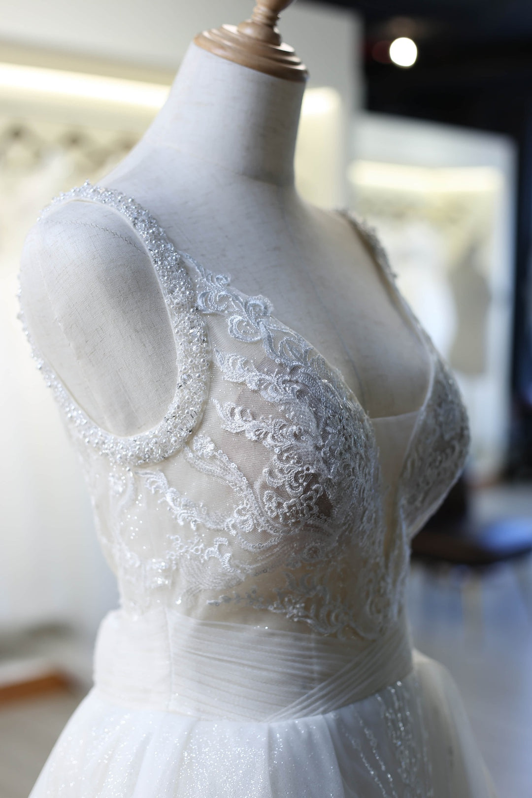 Wedding Gown A-line Moloty A115