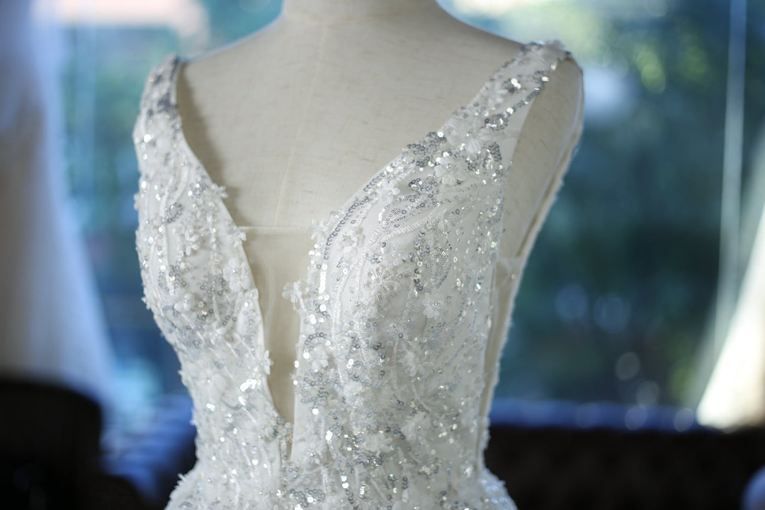 Wedding Gown A-line Moloty A119