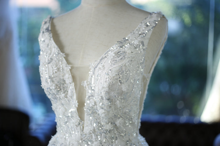 Wedding Gown A-line Moloty A119