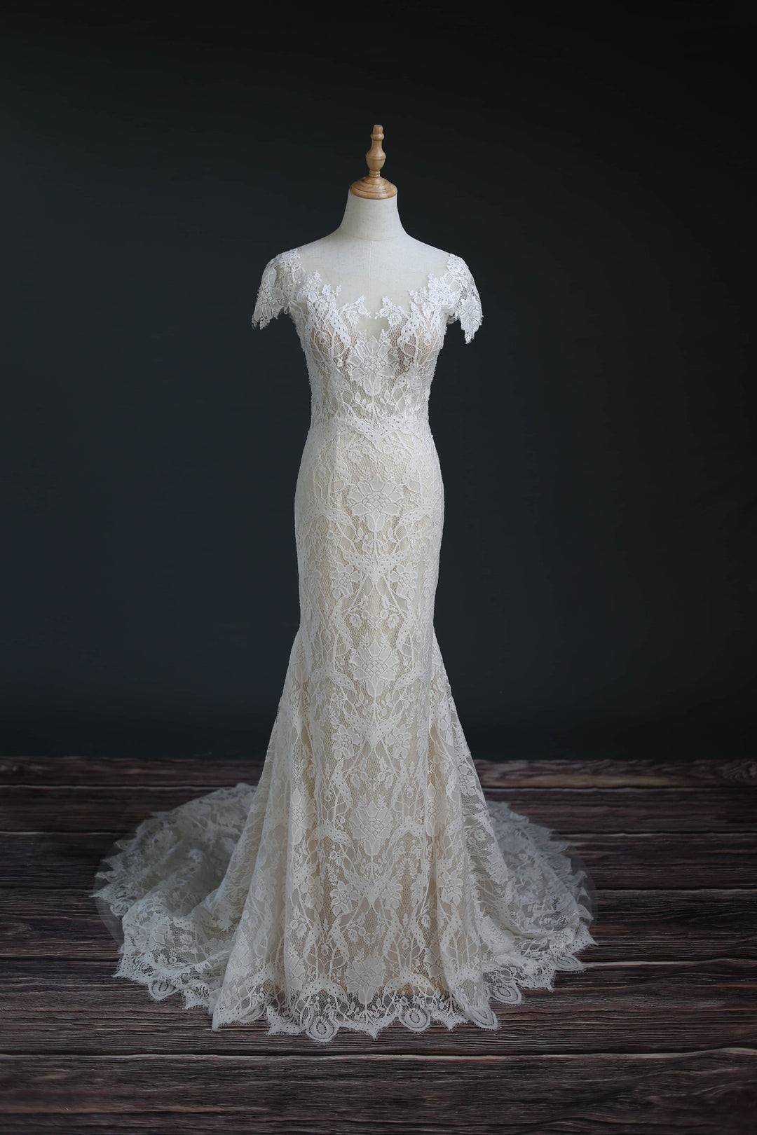 Wedding Gown A-line Moloty A117