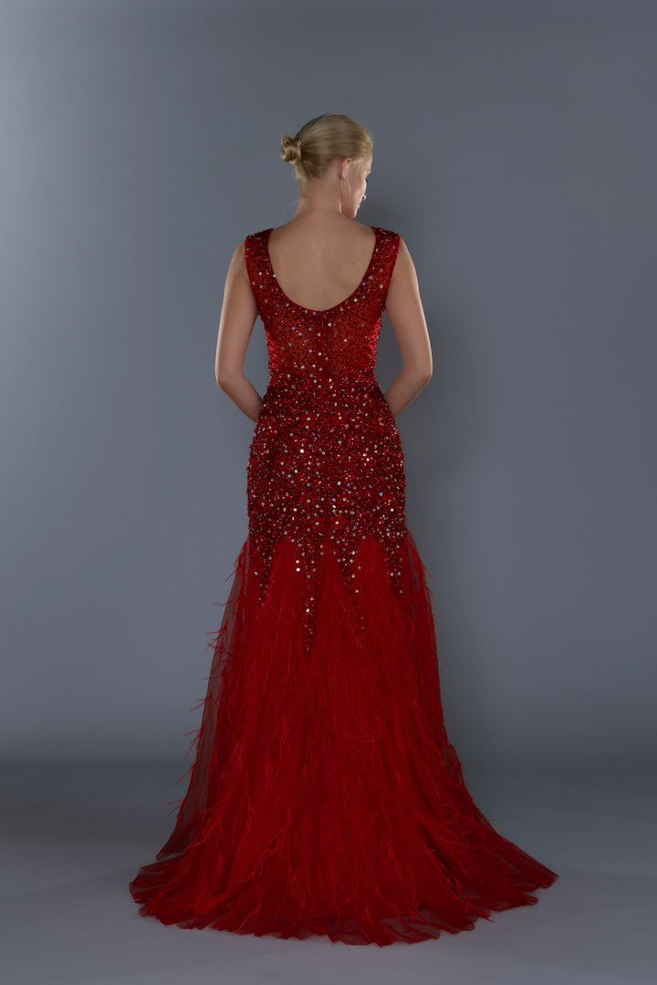 Wedding Gown Fit & Flare Moloty A136