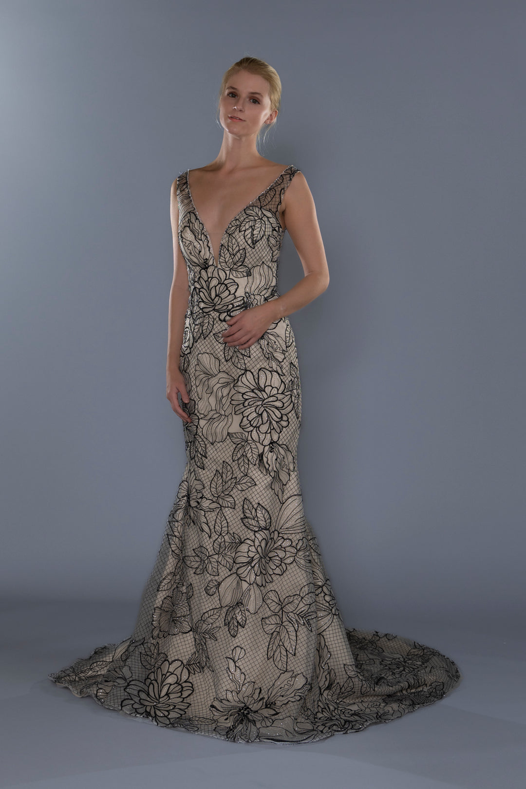 Wedding Gown A-line Moloty A139