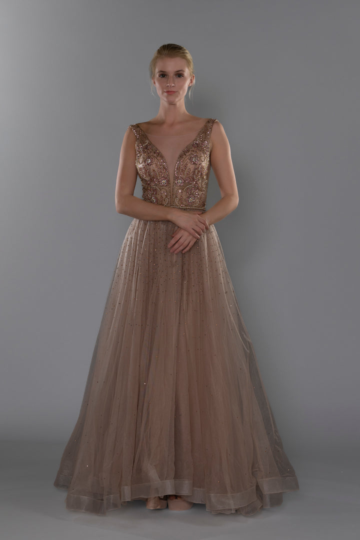 Wedding Gown A-line Moloty A141