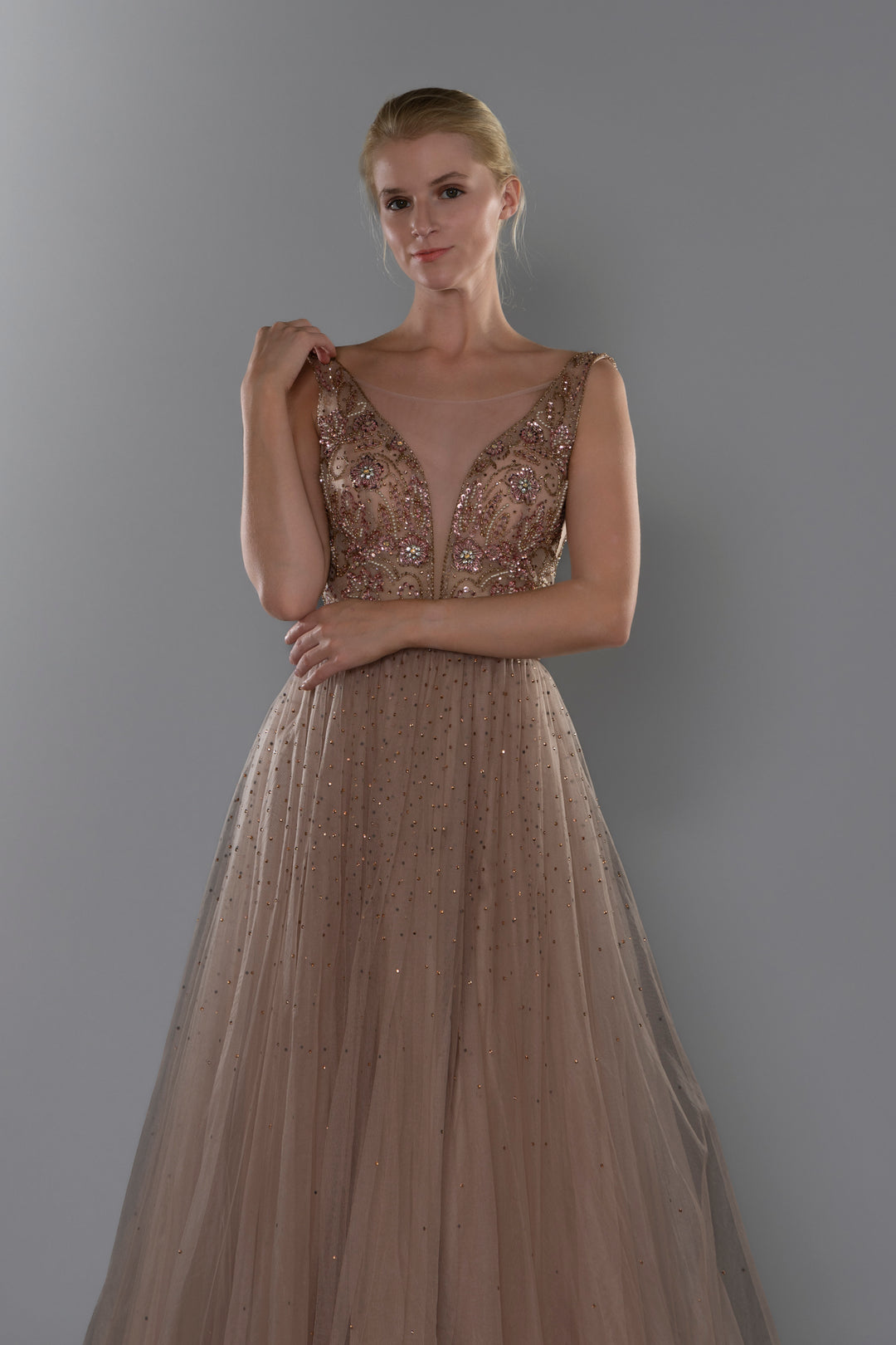 Wedding Gown A-line Moloty A141