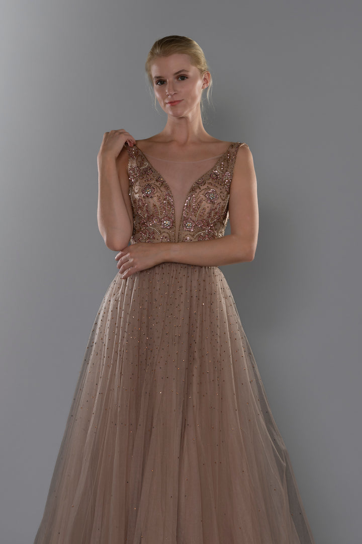 Wedding Gown A-line Moloty A141