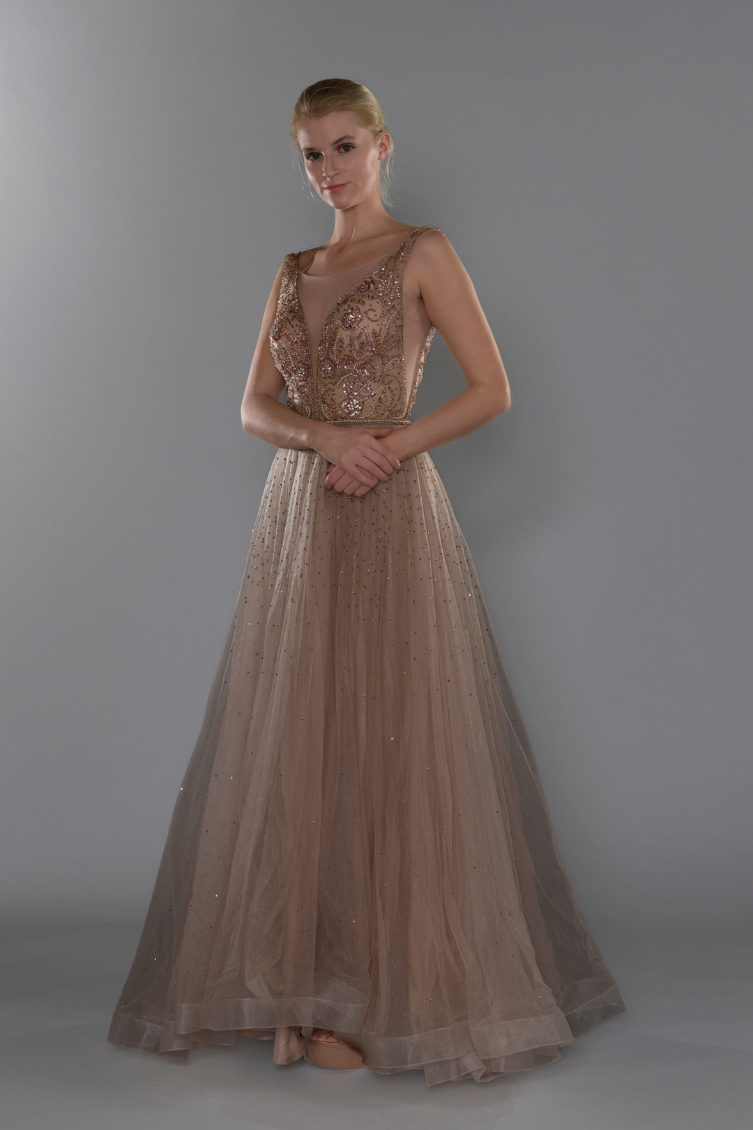 Wedding Gown A-line Moloty A141