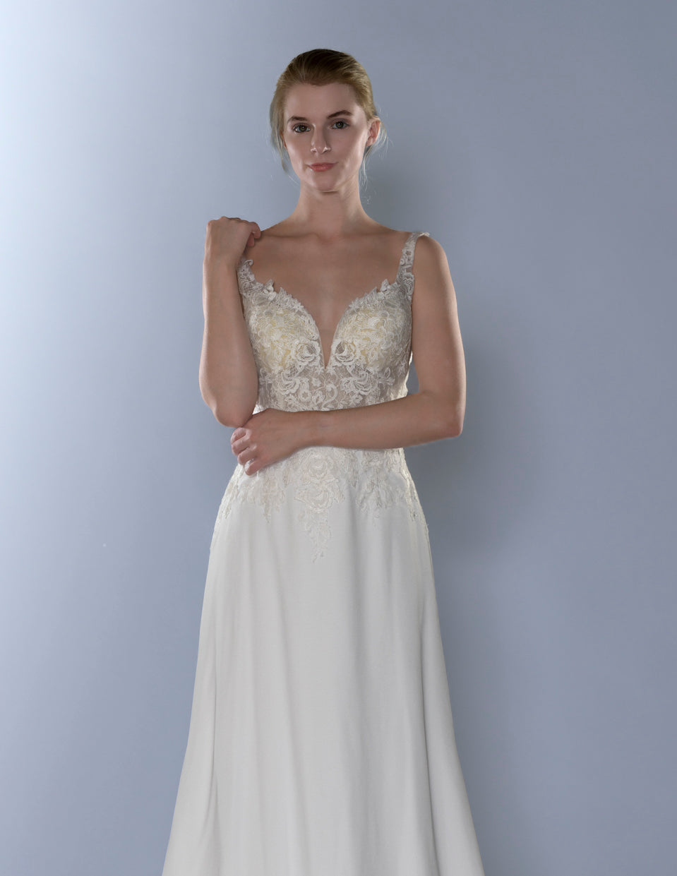 Wedding Gown A-line Moloty A151