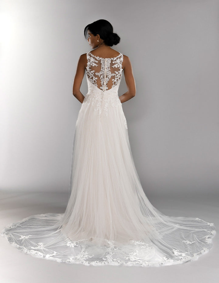Wedding Gown A-line Moloty A152
