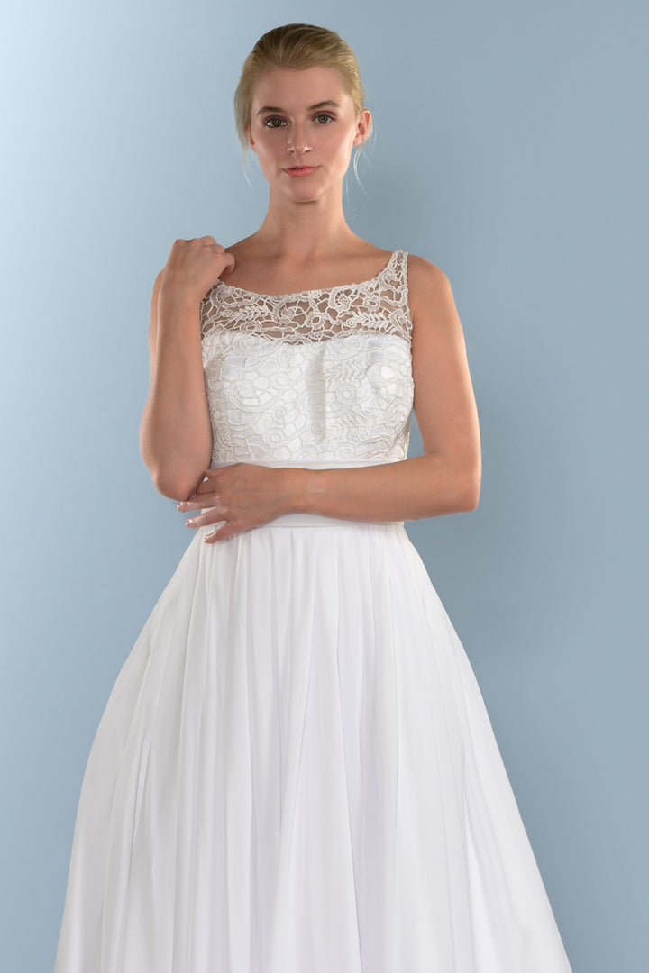 Wedding Gown A-line Moloty A153