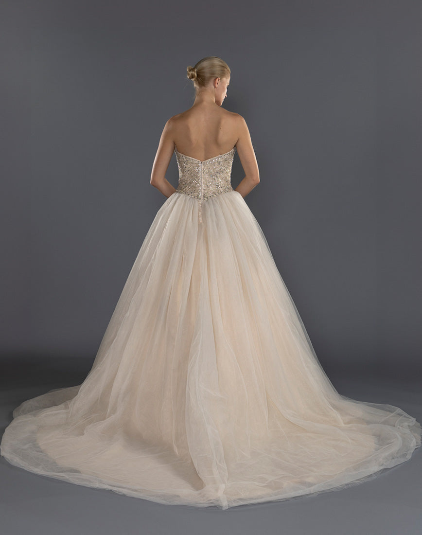 Wedding Gown A-line Moloty A154